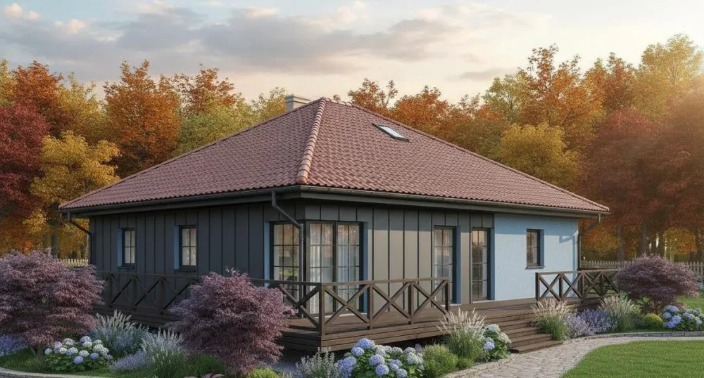 Проект Двухэтажный дом 17 на 15, 237 м2